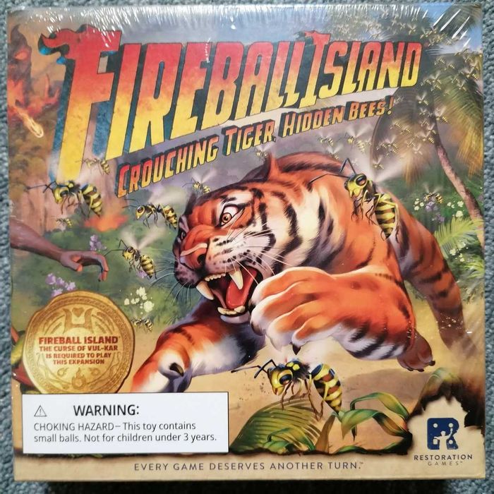 Fireball Island: Crouching Tiger, Hidden Bees! - expansão para jogo