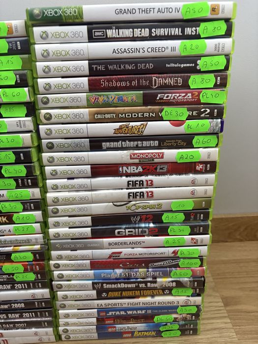 Gry na konsole xbox 360 xbox one series x
