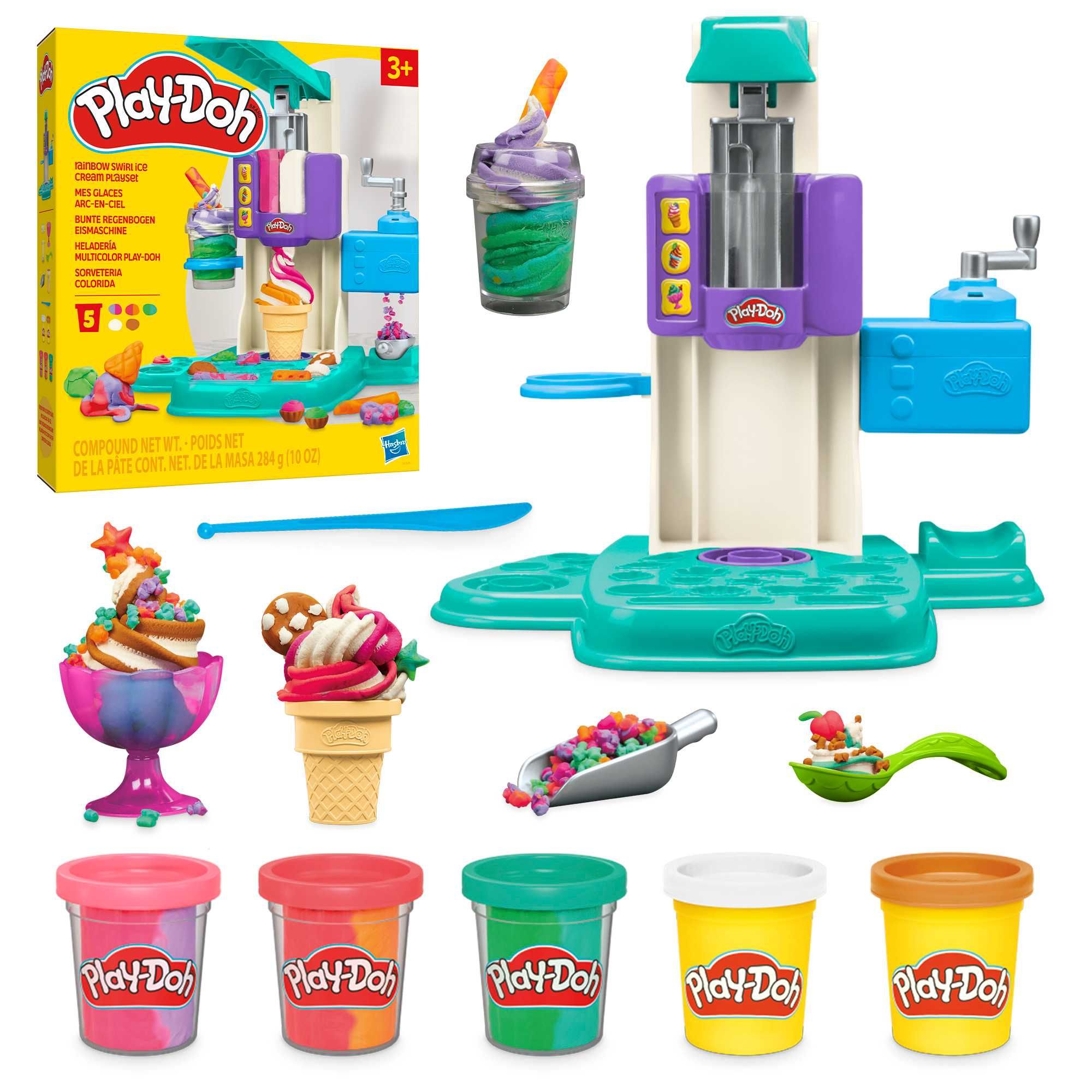 G0028 Play-Doh Набір Райдужний вихор морозива, коробка пошкоджена