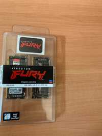 Memórias RAM Kingston Fury 32GB (16GB + 16GB) NOVAS