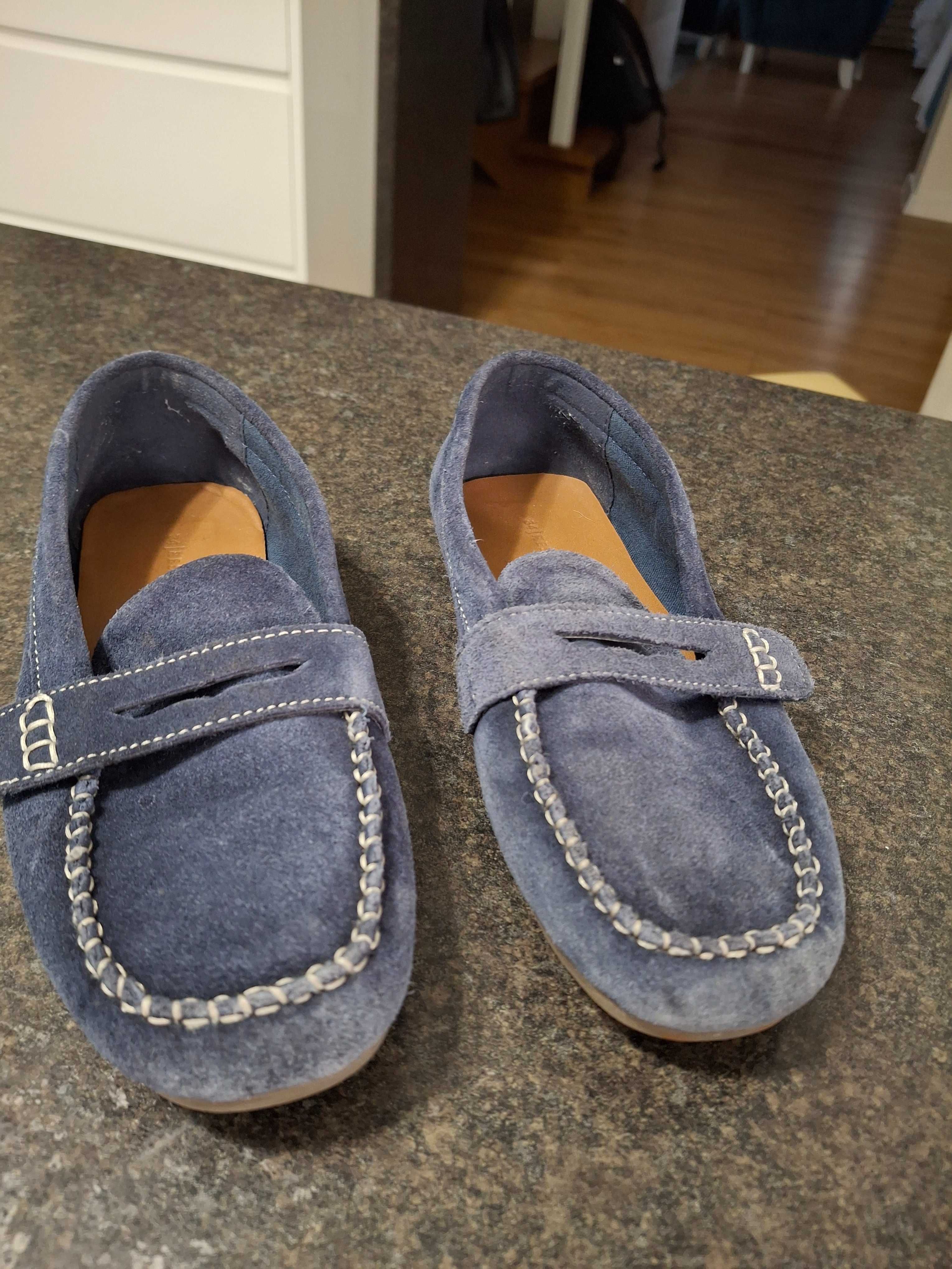 Mokasyny/buty zamsz r. 34 Reserved