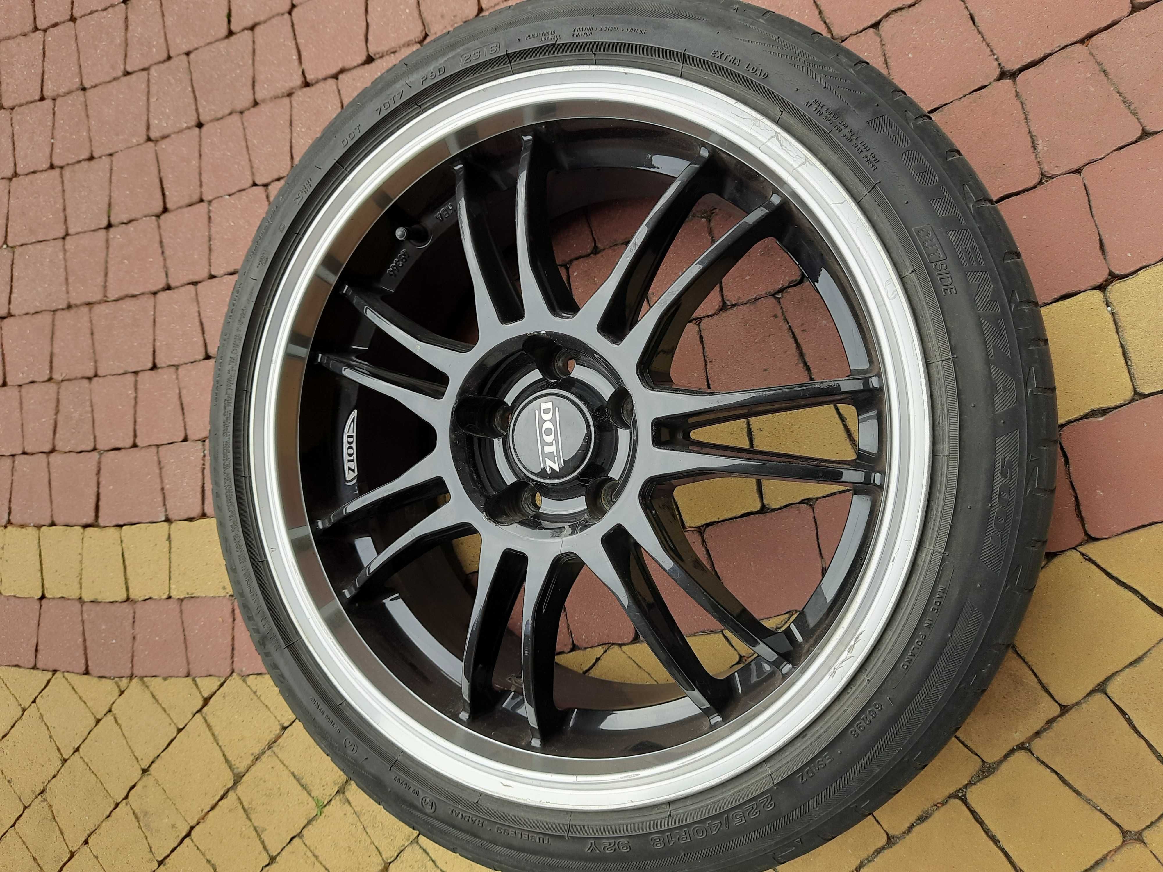 Felgi Dotz 18 cali 5x112 et35. AUDI VW SEAT SKODA