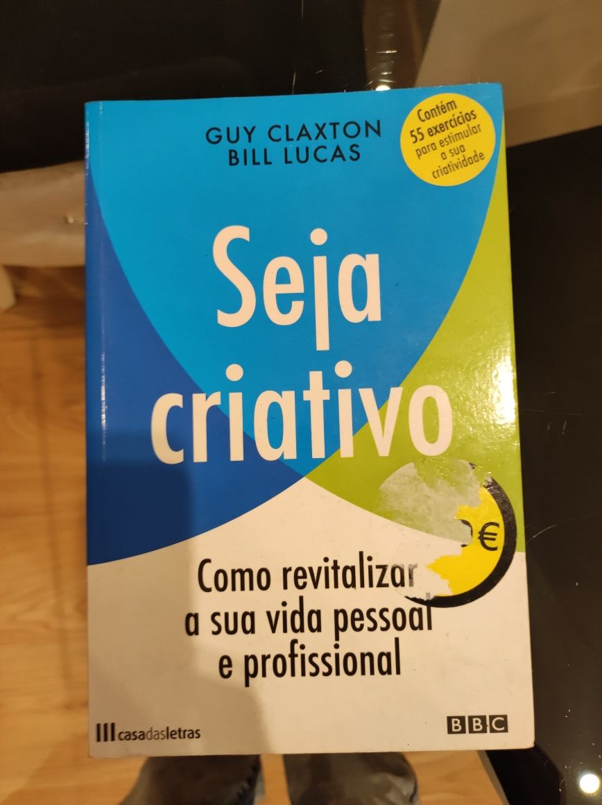 Seja criativo livro português