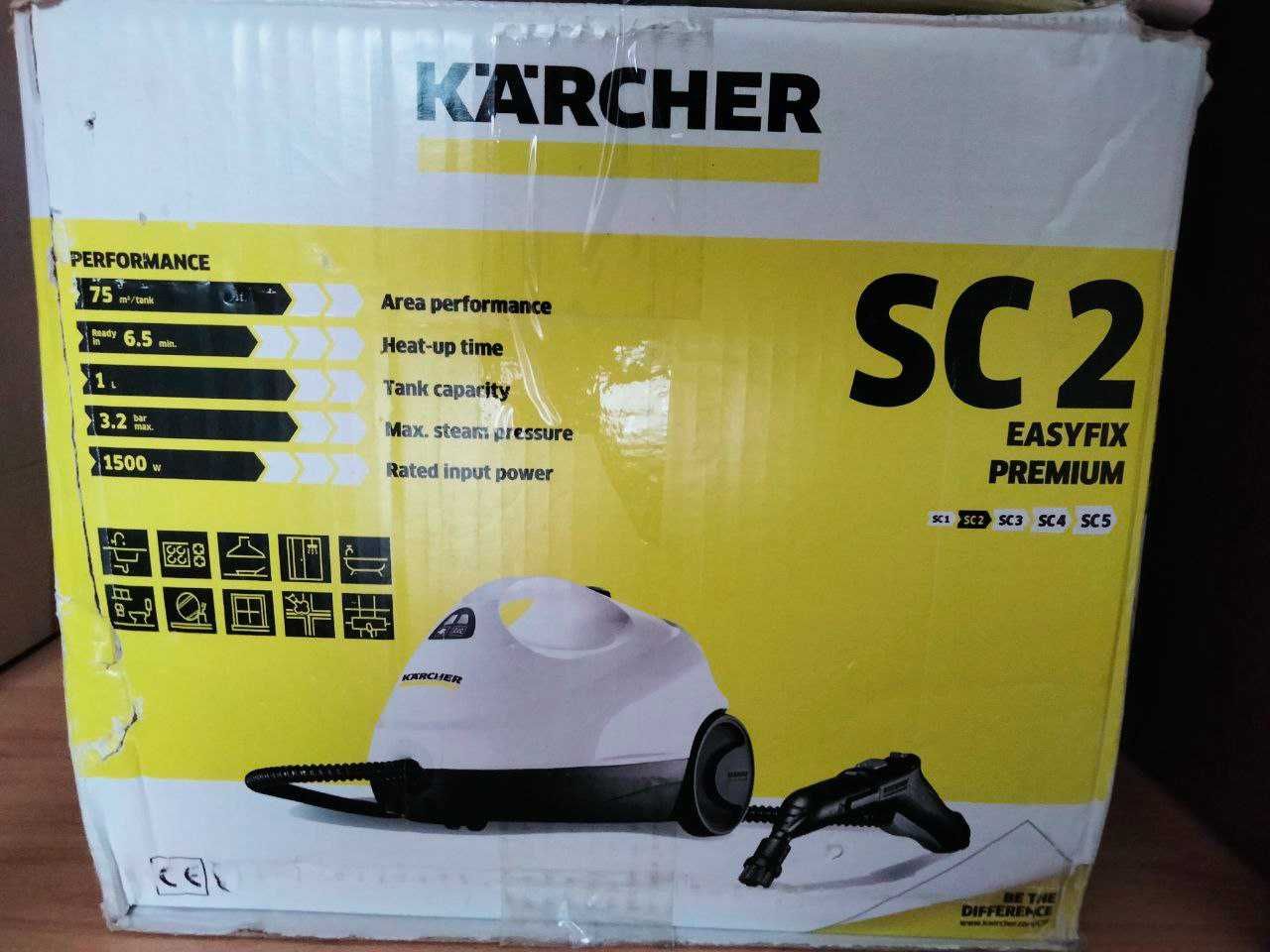 Пароочисник karcher sc 2 easyfix premium