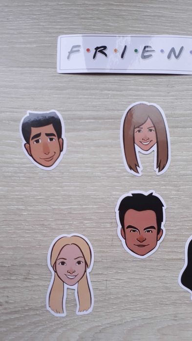 Stickers Friends autocolantes