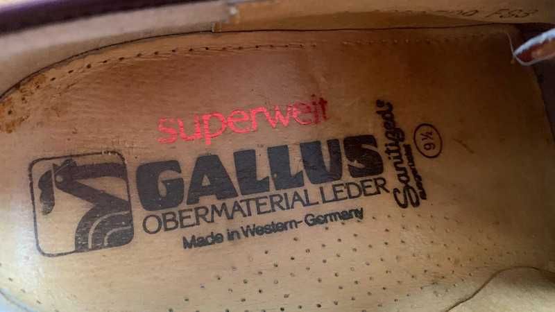 Niemieckie buty Gallus rozmiar 44 (9 1/2)