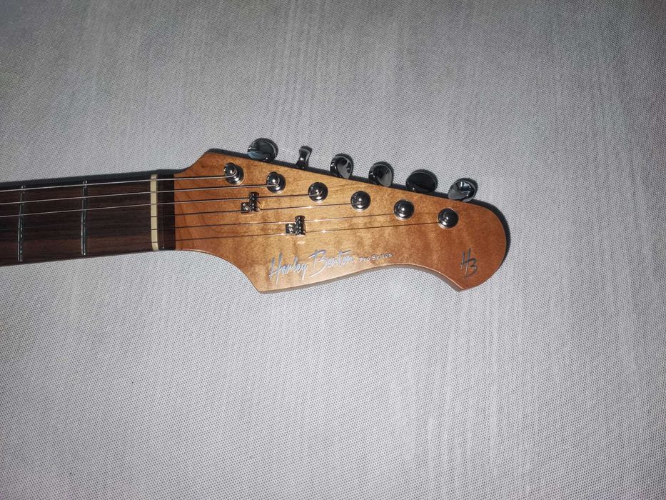 HARLEY BENTON ST-MODERN HH PLUS SFG nowa gitara stratocaster ustawiona