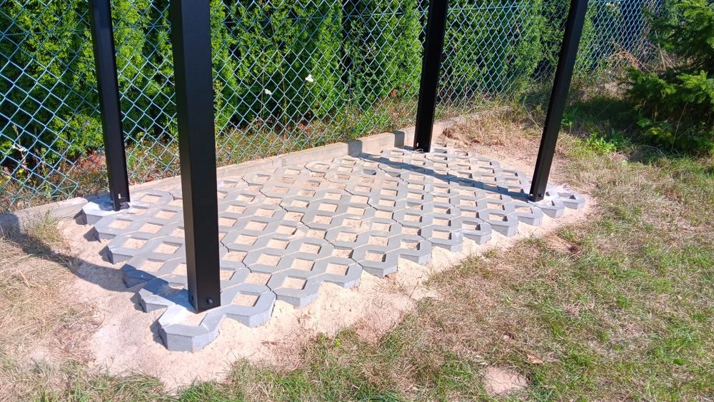 Wiata metalowa na drewno, narzędzia