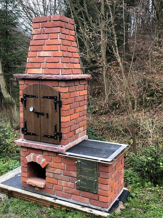 Kuchnia ogrodowa grill wędzarnia FARMA