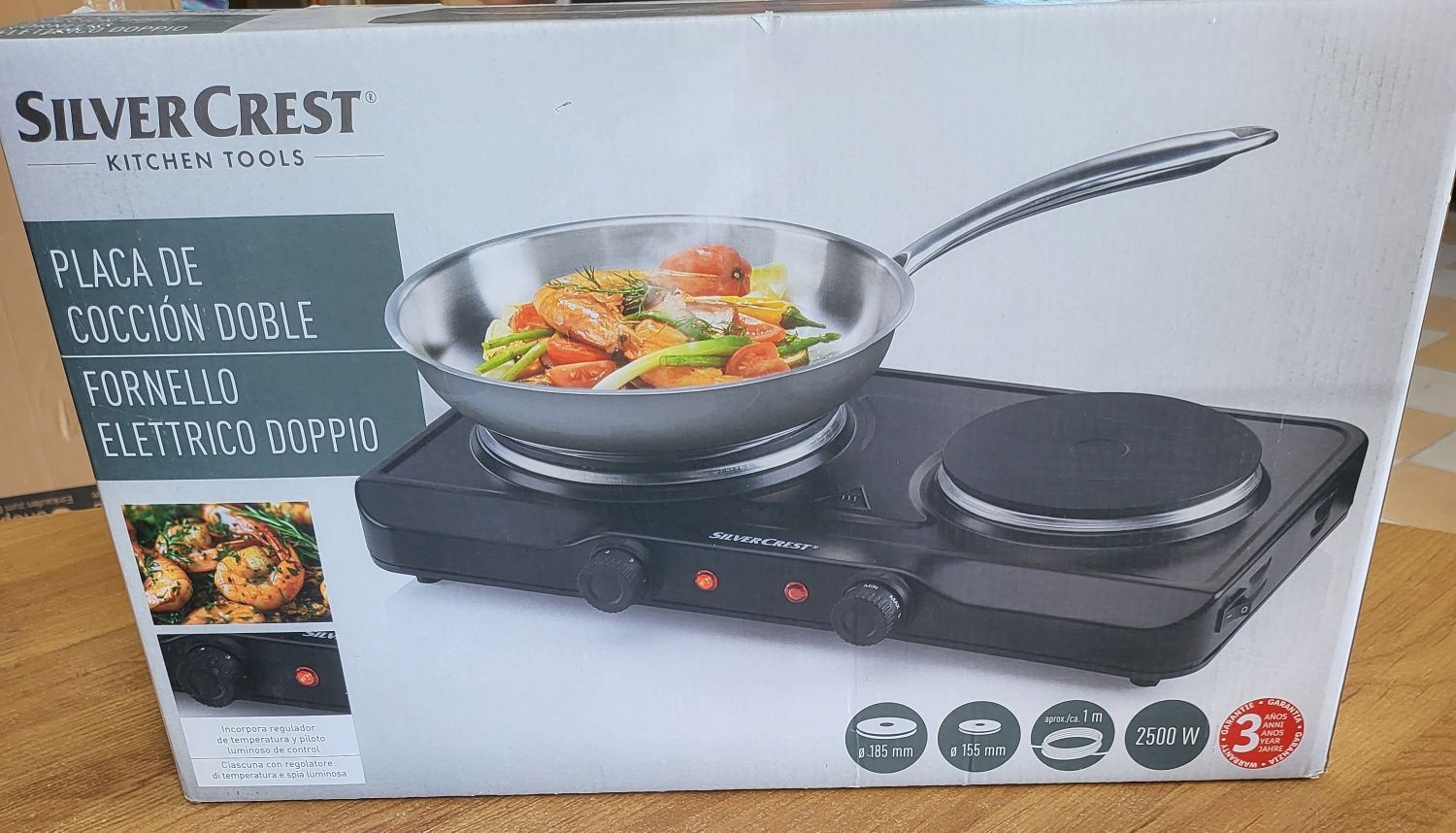Kuchenka elektryczna silvercrest 2500w