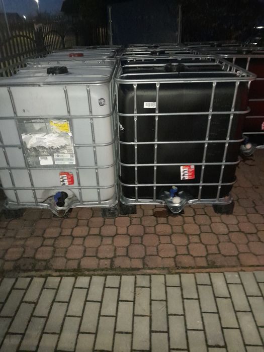 Mauzer 1000l czysty bańka beczka możliwy transport