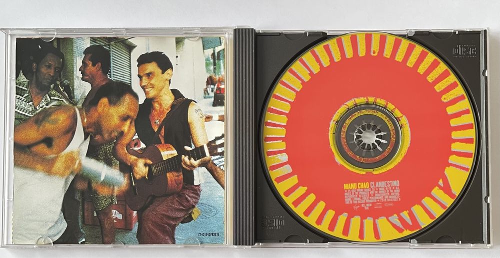 Manu Chao Clandestino cd 1998