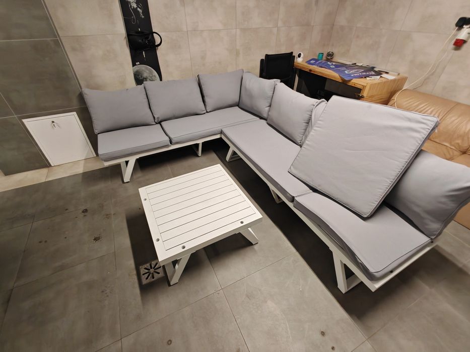 Meble ogrodowe modułowe, super stan