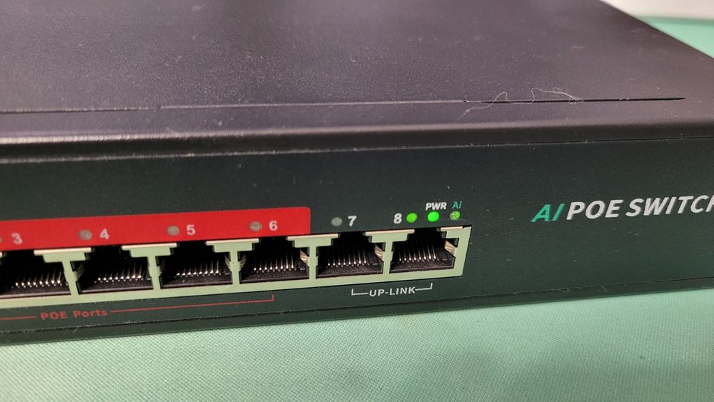 Switch sieciowy POE206D