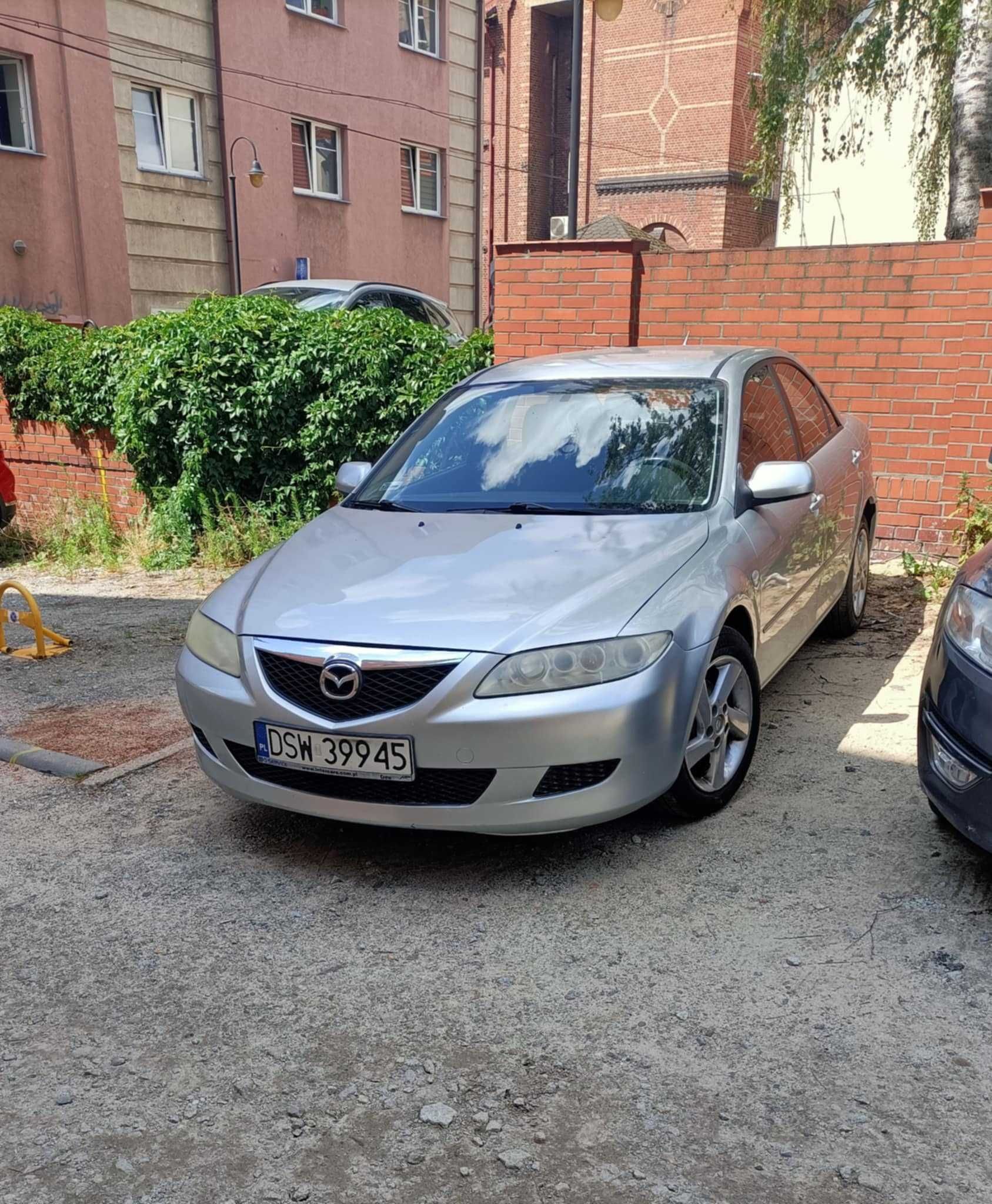 OKAZJA ! Mazda 6 / 2004r / 1.8 Benzyna / 171 km / MANUAL / KOMPLET KÓŁ