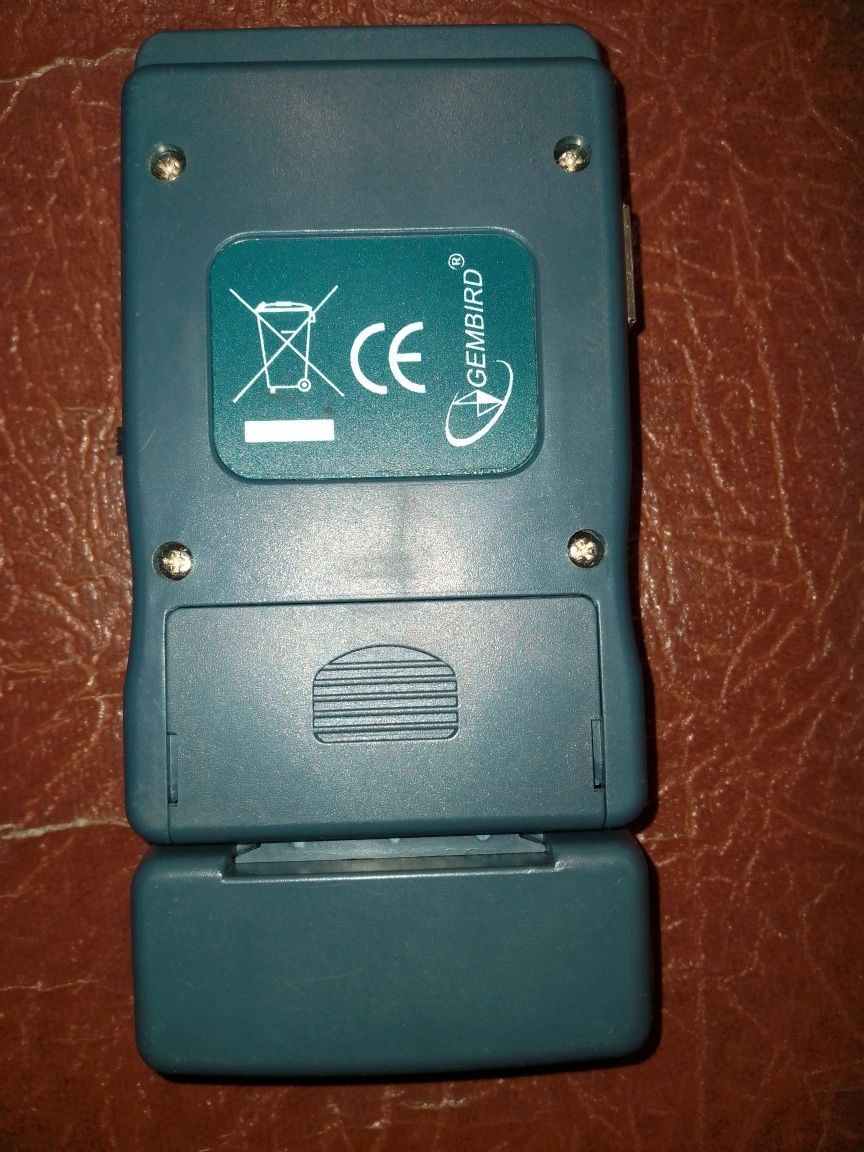 Прилад Gembird для перевірки кабелів USB і LAN (витая пара)