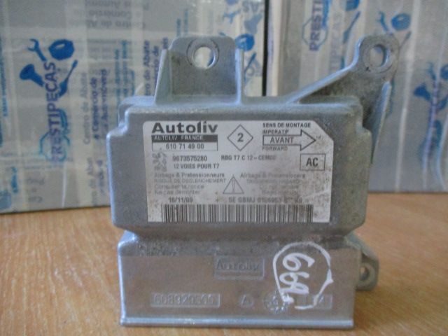 Modulo Airbag 9673575280 PEUGEOT 308 2009