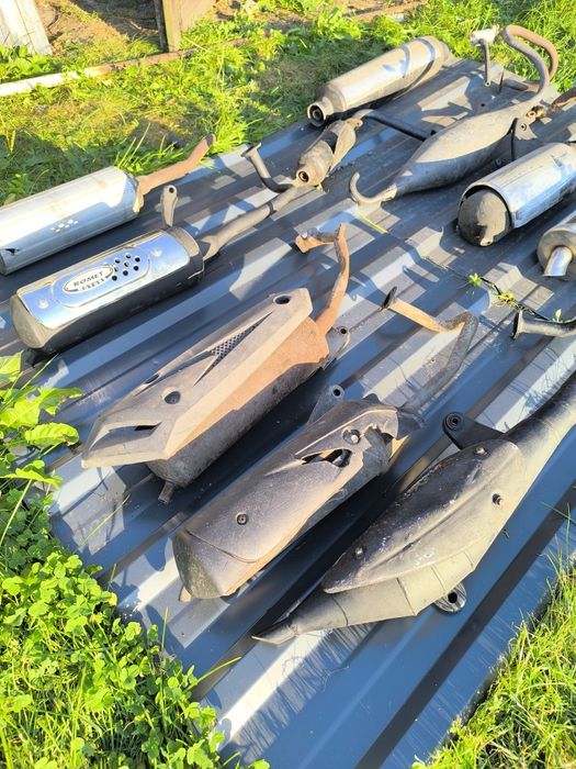 Tłumiki do skuterów 4T/2T