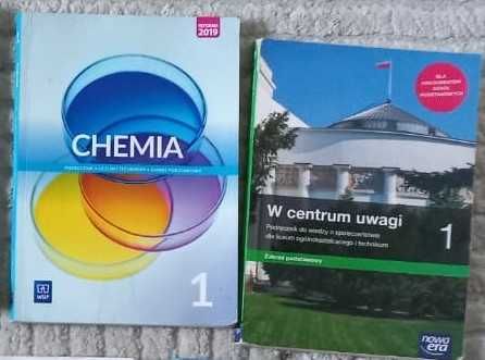 Podręczniki, książki klasa 1 liceum, technikum