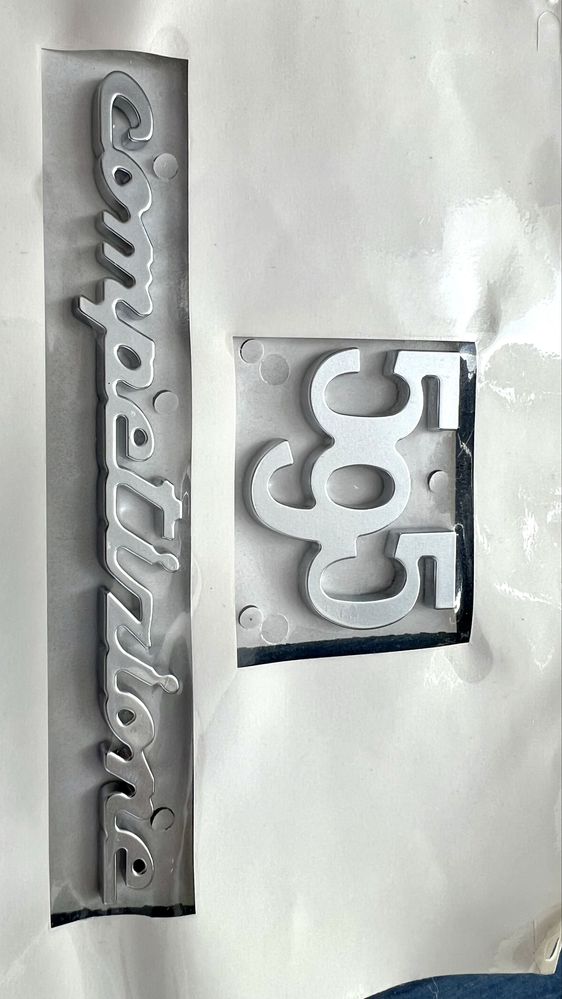 Emblemat Fiat 500 595 competizione