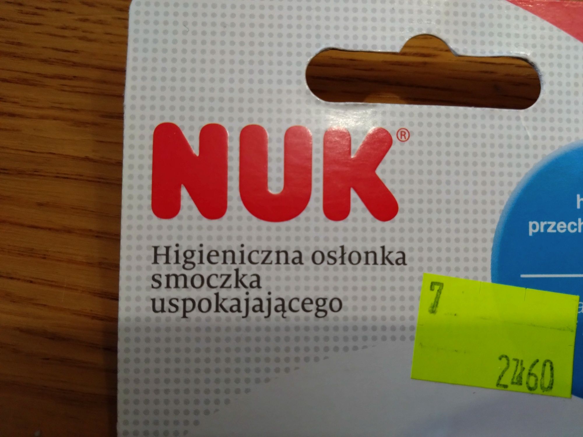 Osłonka smoczka NUK, zatyczki