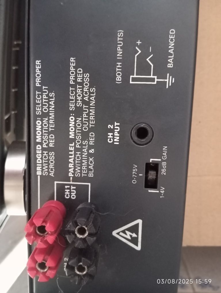 Harrison Professional Power Amplifier