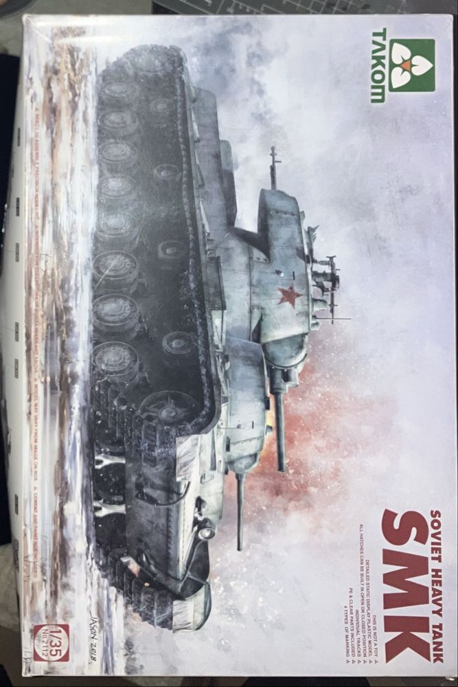 Моделі склеєні, нефарбовані, 1/35, Takom, Bronco, Hobby Boss, МініАрт,
