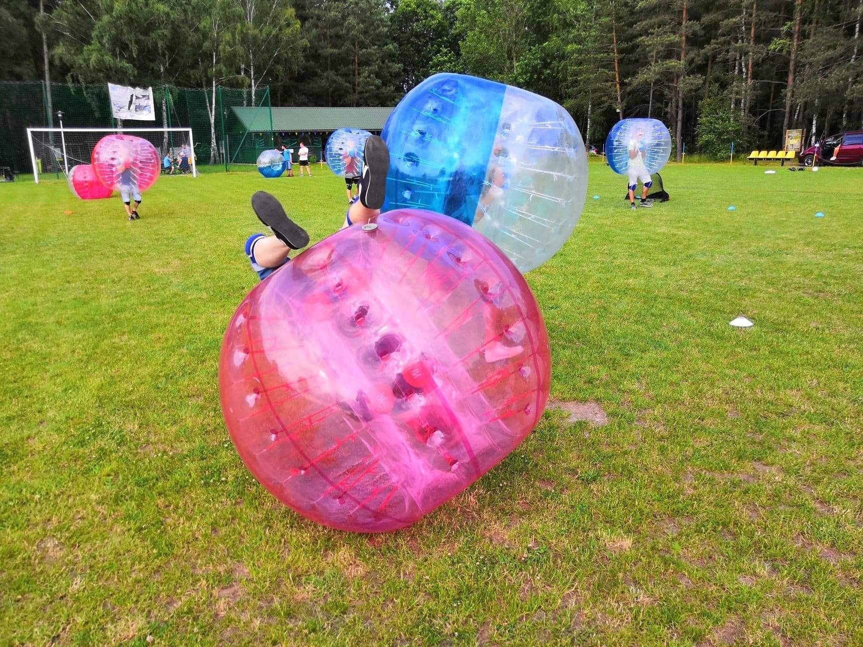 bumper balls zjeżdżalnia dmuchance rodeo bull kule football dart