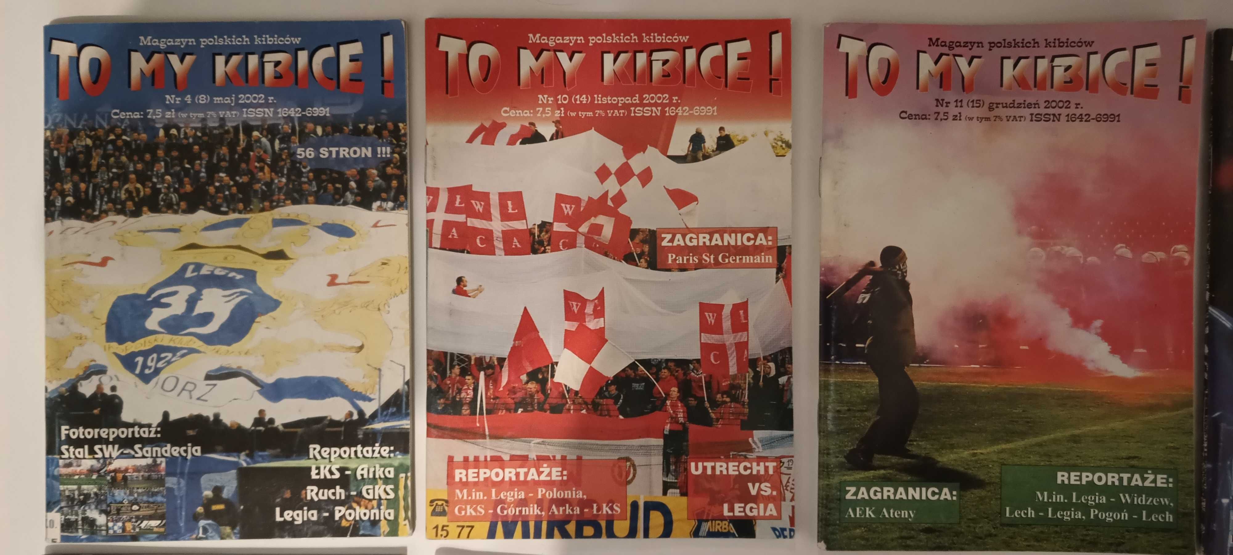 TMK, To My Kibice, archiwalne numery z lat '02-05