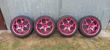 Alufelgi 17 cali opony 4x100 bmw VW golf astra opel e30 honda