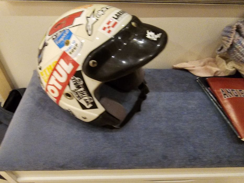 Kask rajdowy wyścigowy KJS rally Sparco OMP drift