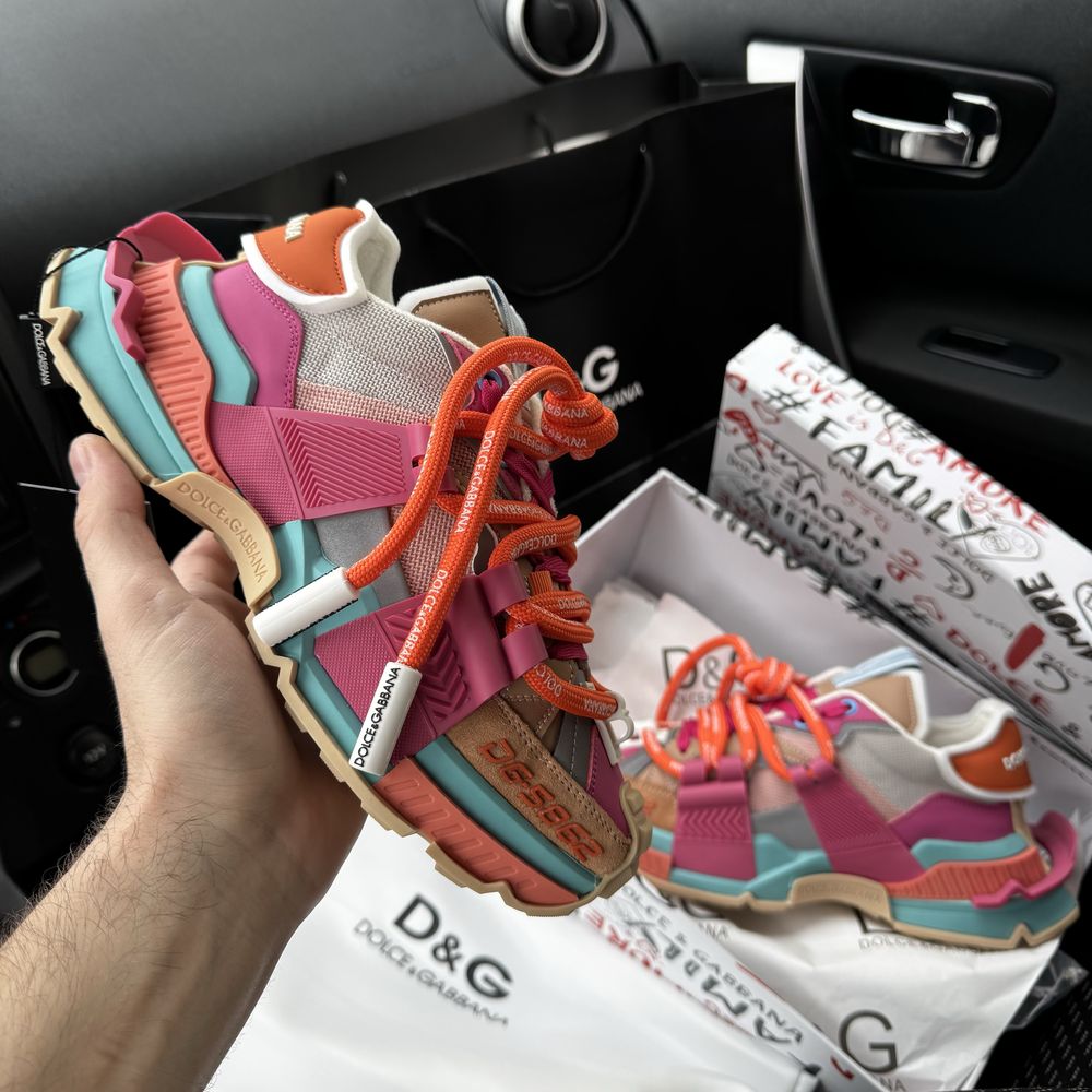 Жіночі кросівки дольче Dolce & Gabanna Space multicolor Premium