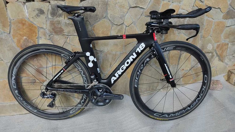 Шосейний велосипед для ТТ і тріатлону Argon 18 E117 Ultegra Di2