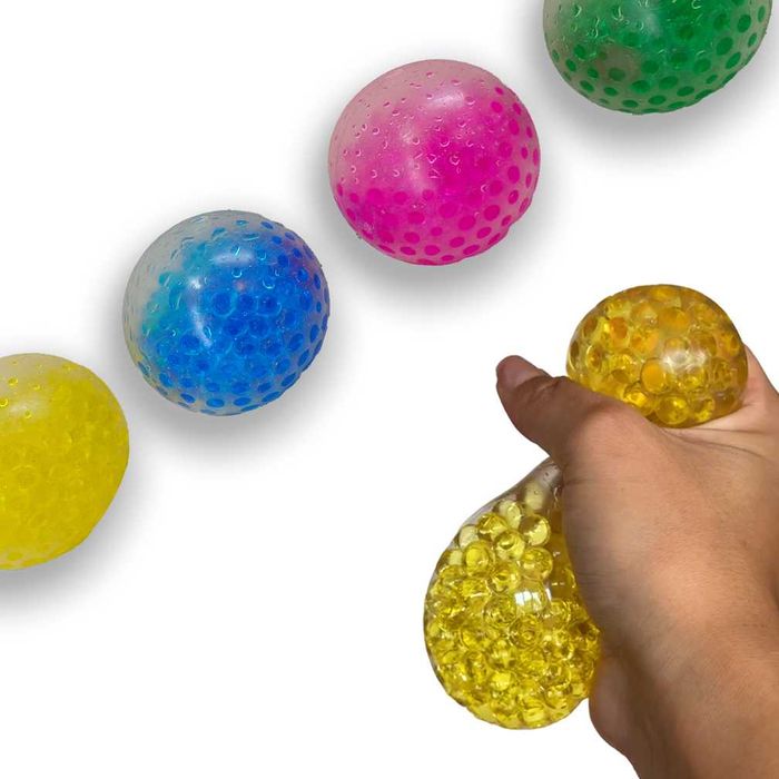 4x Piłeczki Gniotki Antystresowe Kulki Orbeez Fidget