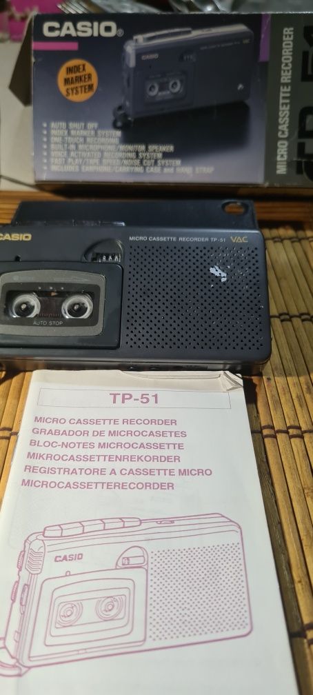 Диктофон CASIO  TP-51 .