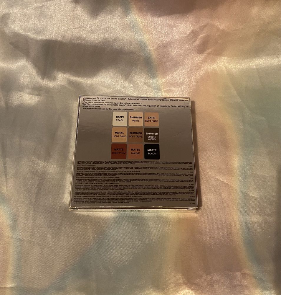Dior Backstage Eye Palette 002 Cool Neutrals – stan bardzo dobry