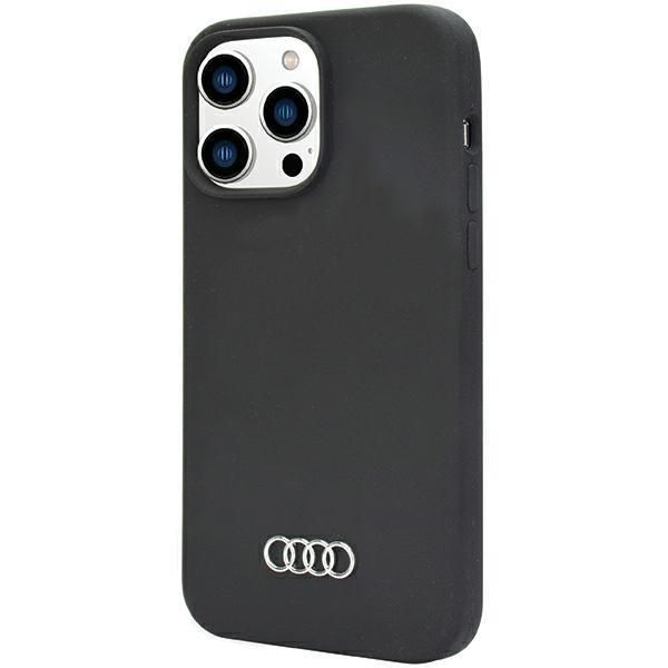 Etui Ochronne Silicone Case Audi do iPhone 14 Pro Max 6.7" - Czarne