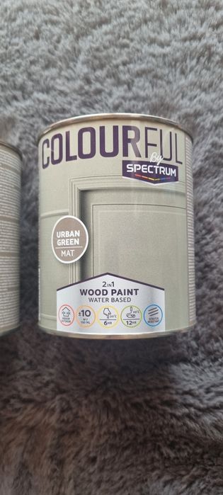 Farba do drewna Spectrum Urban Green Mat Action