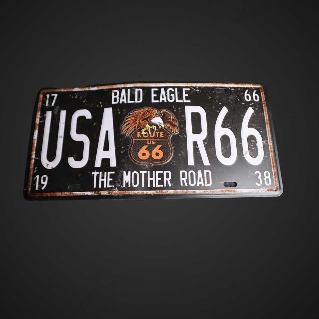 USA Vintage metalowe znaki 4 szt  B41/042051
