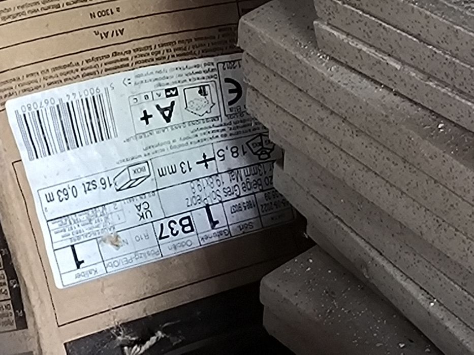 Gres techniczny Paradyż Bazo Beige sól pieprz mat 19,8x19,8 gr 13mm