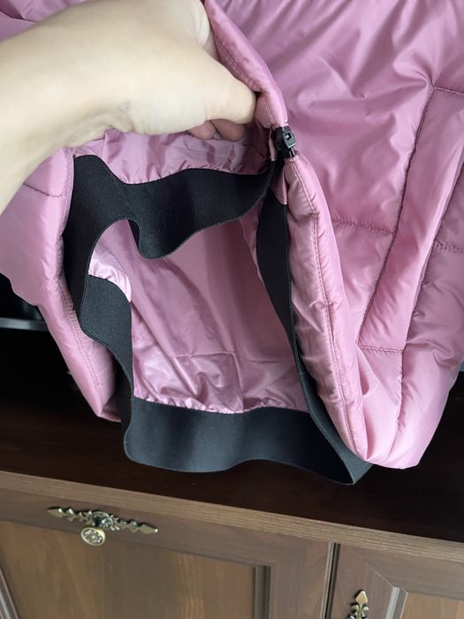 Kurtka rozowa pikowana pitbull