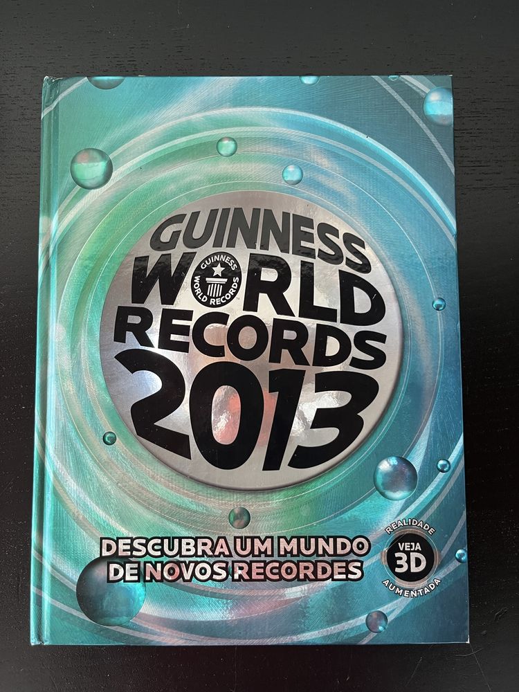 Livros Recorde do Guiness 2012 e 2013