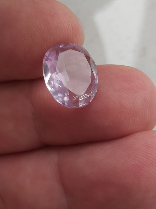 Piękny ametyst jubilerski 7.74ct. duży, fasetowany.