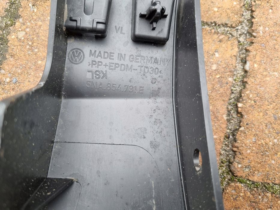 Vw tiguan 16  nakładka nadkole listwa lewa przód 5na854731e