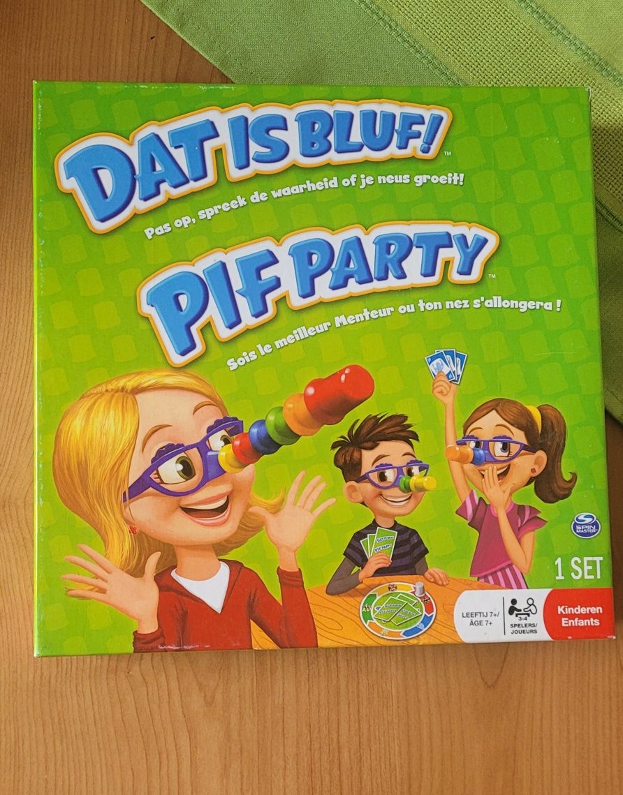 Gra Kłamczuch, Data is Bluf, Pif Party
