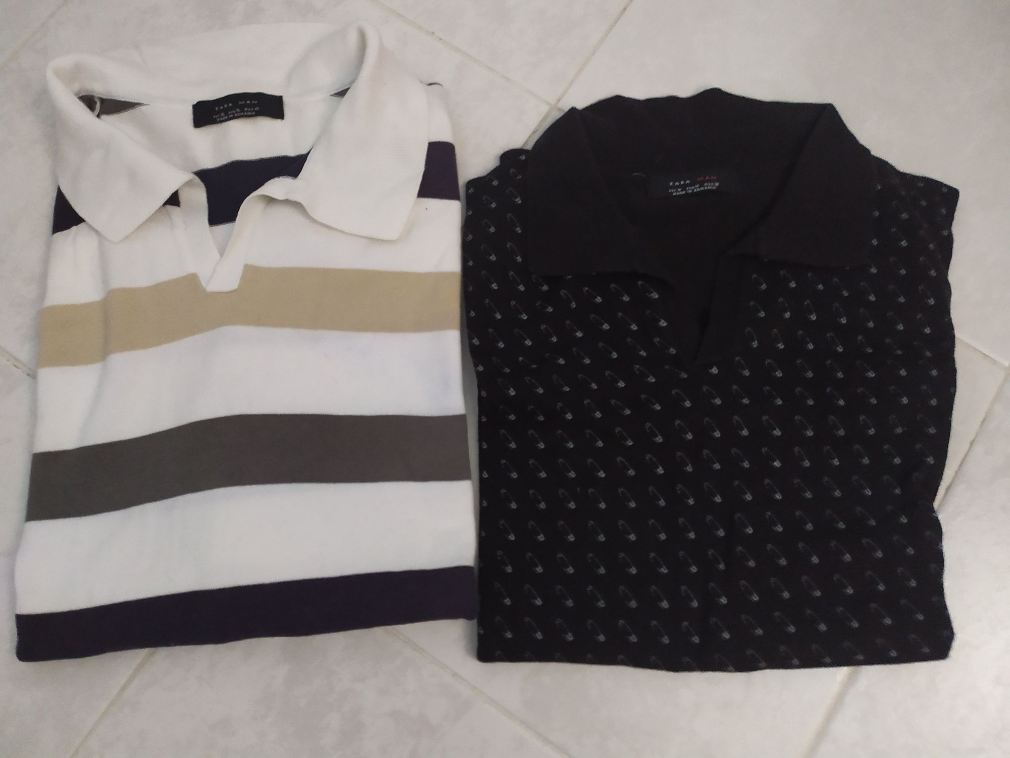 Polos, T'shirts, camisas, malhas