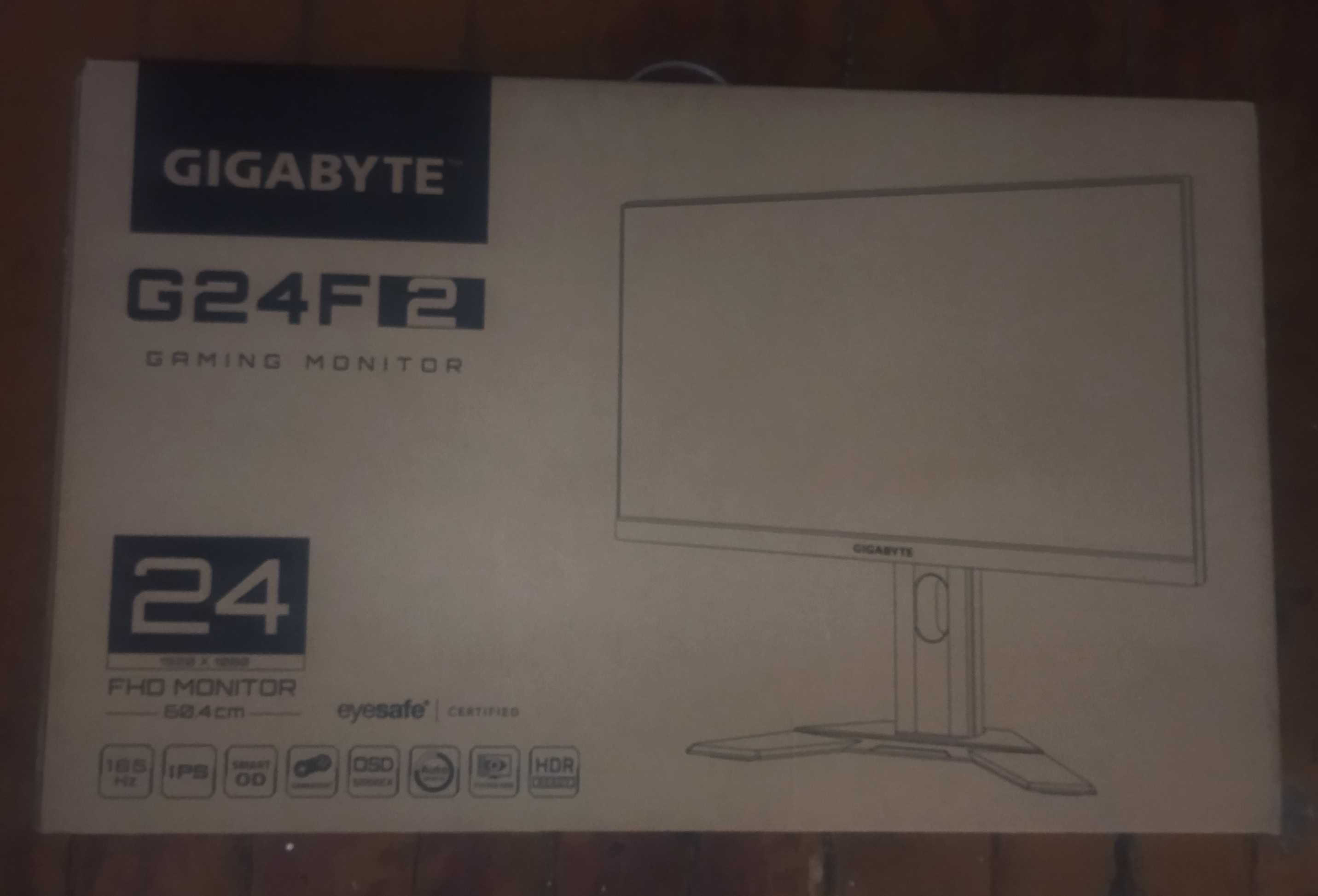 Монітор 24" Gigabyte G24F 2 Gaming Monitor (IPS,180Гц)