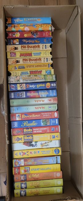 Bajki na kasetach vhs