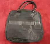 Torba na 2 laptopy czarna 40cmx35cm