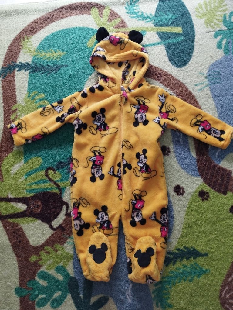 Pijama macacão Mickey para bebé 9-12 meses